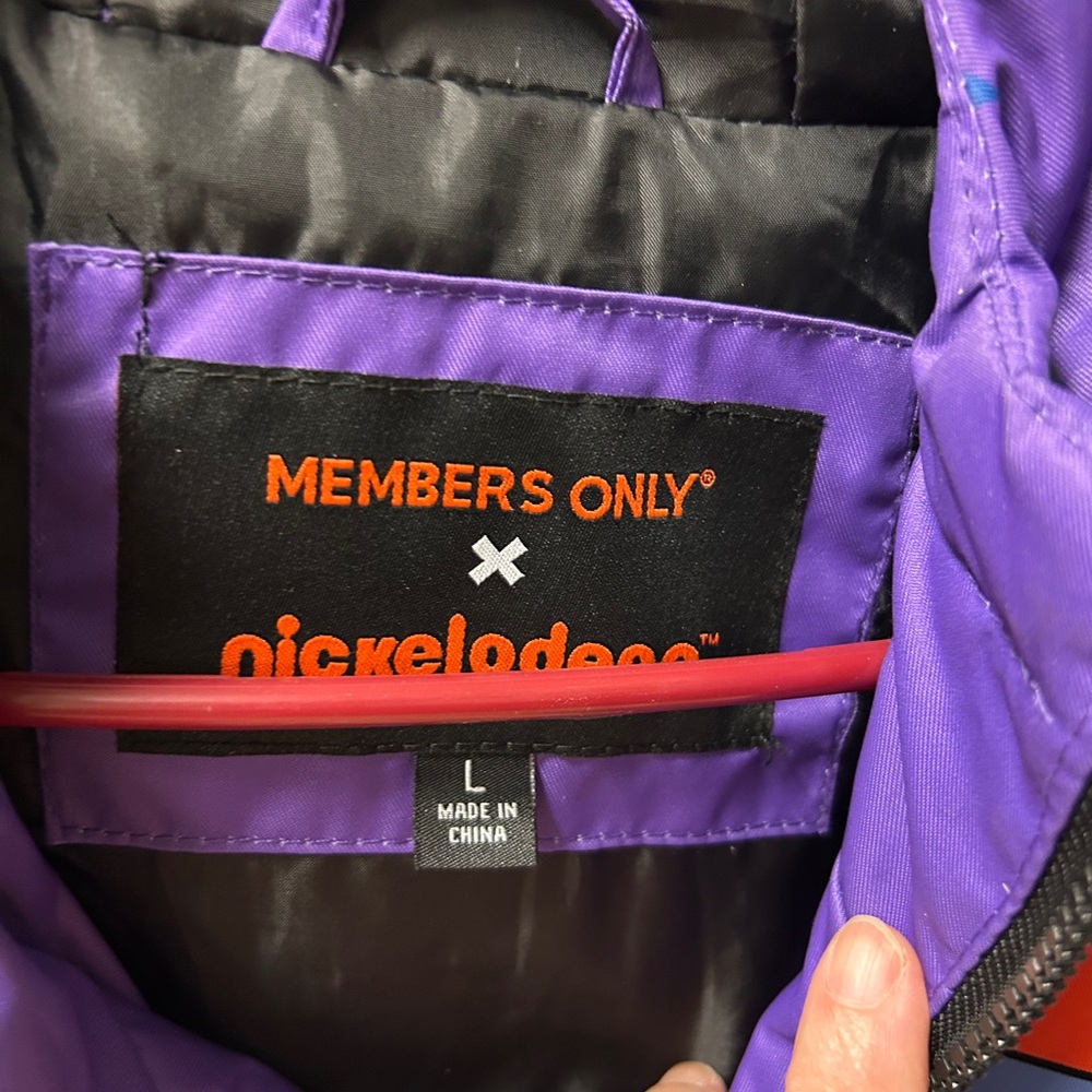 Nickelodeon x Members only  Colorful Cartoon Character Jacket - Picture 5 of 9